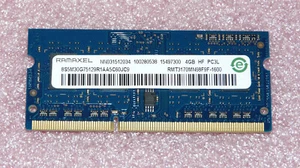 4 GB PC3L-12800S DDR3 RAM RAMAXEL RMT3170MN68F9F-1600 memoria notebook - Foto 1 di 2