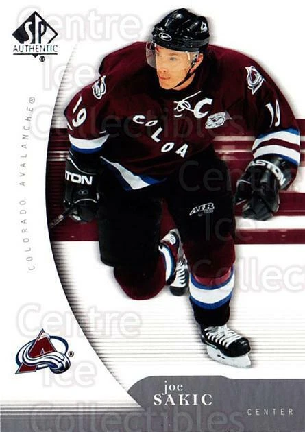 2005-06 SP Authentic #24 Joe Sakic - Image 1 of 1