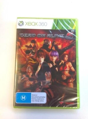 Dead Or Alive 5 Xbox 360 *NEW *RARE AUS 1st Press KV201002E04X1 X3 Game Console - Image 1 of 4