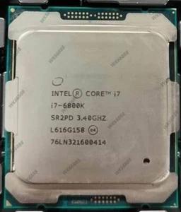 Intel Core i7-6800K 6-core SR2PD 3.40GHz 15MB LGA2011-3 CPU processor - Picture 1 of 1