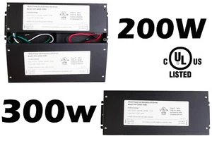 LEDupdates 24v 200w 300w Dimmable Triac LED Driver Power Supply for Strip Puck  - Picture 1 of 25