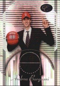 2006-07 Bowman Elevation Raptors Basketball Card #125 Andrea Bargnani Rookie 