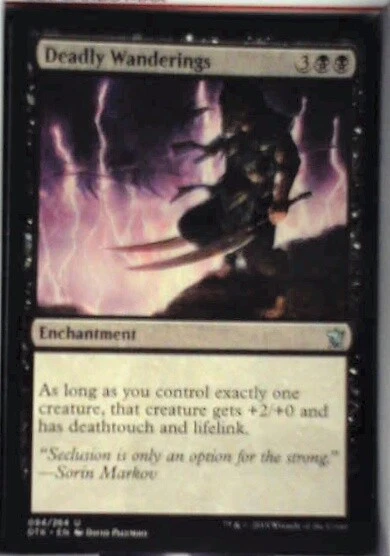 Deadly Wanderings - Dragons of Tarkir: #94, Magic: The Gathering Nm R167 - Image 1 of 1