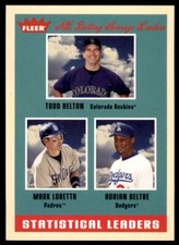 2005 Fleer Tradition Todd Helton/Mark Loretta/Adrian Beltre . #8