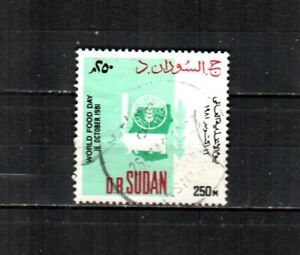 SUDAN Scott's 331 ( 1v ) World Food Day F/VF Used ( 1983 )