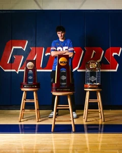 Cooper Josefsberg 2025 National Champs Florida Gators 8x10 NCAA Basketball Photo - Picture 1 of 1