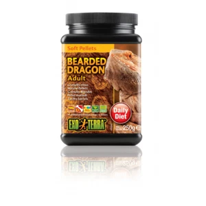 Bearded Dragon Adult 250 gram Soft Pellets Lizard Food by Exo Terra - Picture 1 of 1