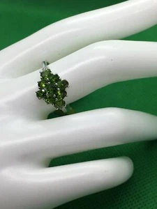 Russian Diopside Ring - Picture 1 of 3