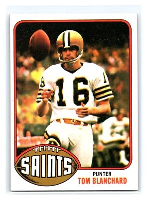 1976 Topps #431 Tom Blanchard New Orleans Saints - Image 1 of 2