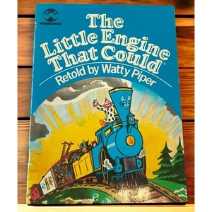 The Little Engine That Could Watty Piper 1986 Vintage Illustrated Childrens Book - Picture 1 of 7
