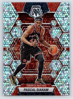 2022-23 Panini Mosaic White Sparkle Prizm #68 Pascal Siakam SSP - Image 1 of 2