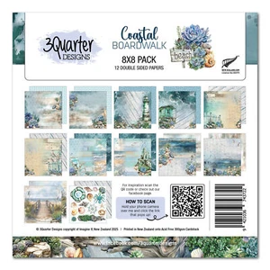 3Quarter Designs - Coastal Boardwalk - 8x8 Pack - Picture 1 of 1