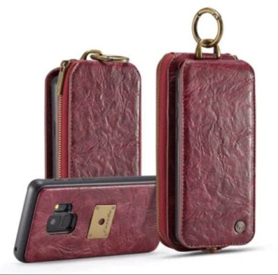 Luxury Leather FLIP 2 in 1 Purse Wallet Case Cover for Apple iPhone SE 2020 - image 1 of 4