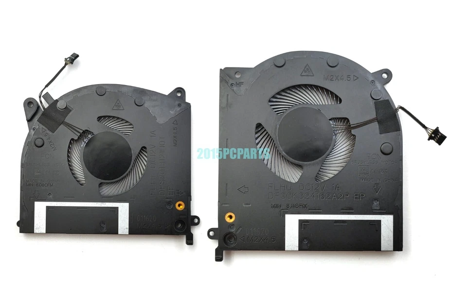 New for DELL Alienware M15 R2 N18E 12V CPU GPU Cooling Fan (Not for 5V version) - Image 1 of 1