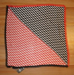 Nueva bufanda Vince Camuto curva geo bandana nueva con etiquetas #VC683 - Imagen 1 de 1