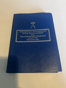 HRH Prince Andrew And Sarah Commentating There Wedding Bible Westminster - Bild 1 von 7