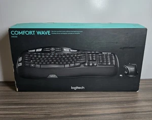 Logitech MK550 Comfort Wave Wireless Keyboard (no USB) Read! - Photo 1/9