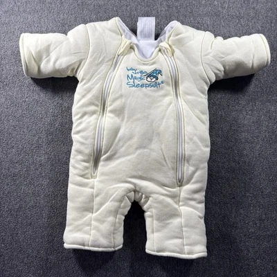 Pijama Baby Merlin's Magic amarillo pálido GRANDE 6-9 MESES 100 % algodón 18-21 libras Foto 1 de 4