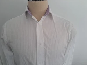 BUGATCHI UOMO MEN'S SLIM FIT COTTON CASUAL SHIRT SIZE L - Picture 1 of 14