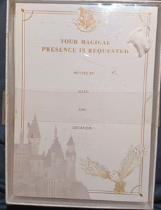 Harry Potter: Hogwarts Invitation Set (Set of 30) - BRAND NEW - FREE SHIP -BOX-5 - Picture 1 of 3