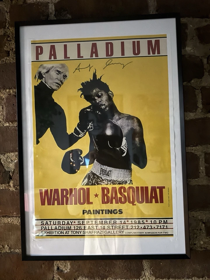Impresiones artísticas firmadas por Warhol & Basquiat Foto 1 de 2
