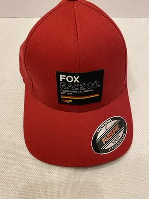 Chapéu Fox Race Co. Juventude. Vermelho - Imagem 1 de 4