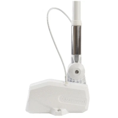 Attwood PowerBase Antenna White Powered Fold-Down Antenna Base 6100-AT-7 Boat - Image 1 of 4