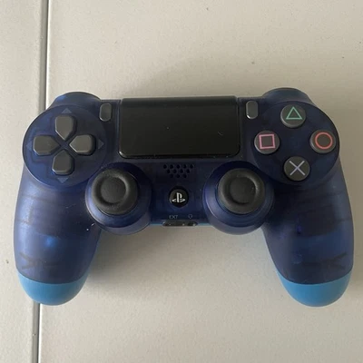 PlayStation 4 PS4 DualShock 4 Wireless Controller - Translucent Crystal Blue - Image 1 of 2