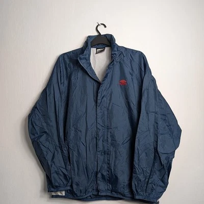Vintage retro Umbro Windbreaker Jacket Navy - Image 1 of 4