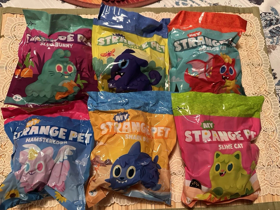 Wendy's Toys - Juego de 6 mascotas extrañas nuevo precintado Foto 1 de 1