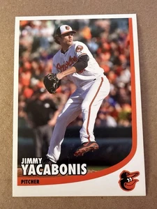 Jimmy Yacabonis Baltimore Orioles Team Issued Postcard Sized Photo - Picture 1 of 2
