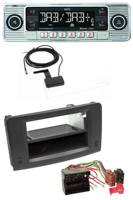 Dietz Bluetooth USB MP3 DAB Autoradio für Mercedes M-Klasse W164 05-11 Profivari - Bild 1 von 4