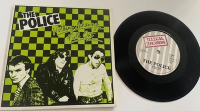 The Police – Nothing Achieving / Fall Out 7” Vinyl 1979 - Image 1 of 3