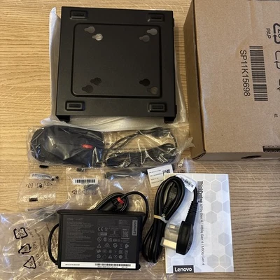 Genuine Original Lenovo ThinkCentre M70q M80q M90q  Gen4 Accessory Kit 135W Powe - Image 1 of 4