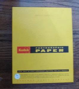 Expired Kodak Ektalure Double Weight Photographic Paper 8x10" 100 Ct OPEN BOX - Picture 1 of 5