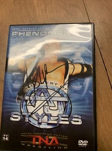 TNA Wrestling The Best of AJ Styles Volume 1 DVD Signed - Picture 1 of 6