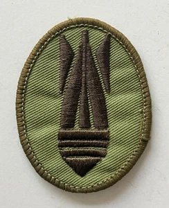 Ejército Británico Ingenieros Reales Eliminación de Bombas Tenue Calificación Manga Insignia - Imagen 1 de 1