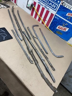 Skylark Chevelle Malibu Cutlass 1964 1965 2 puertas HT F&R moldura parabrisas Foto 1 de 4