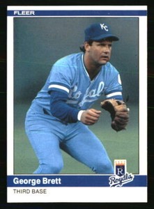 George Brett 1984 Fleer #344  Baseball Card