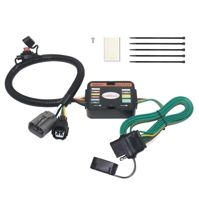 Custom 4 Way Flat Trailer Wiring Harness for Hyundai KIA with Tow Package C56332 - Image 1 of 4