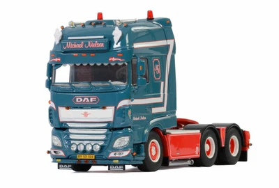 WSI For DAF MY2017 6x2 Michael Nielsen Space Cab Trailer Tractor 1/50 MODEL - Image 1 of 3