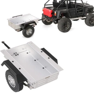 For 1/10 D90 SCX10 90046 RC Climbing DIY Aluminium Small Trailer Upgrade Parts - Picture 1 of 10
