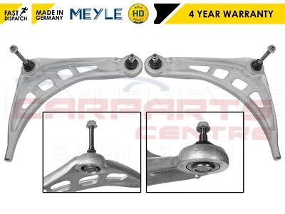 FOR BMW E46 HEAVY DUTY ARMS BALL JOINTS LOWER WISHBONES PAIR MEYLE - Image 1 of 3