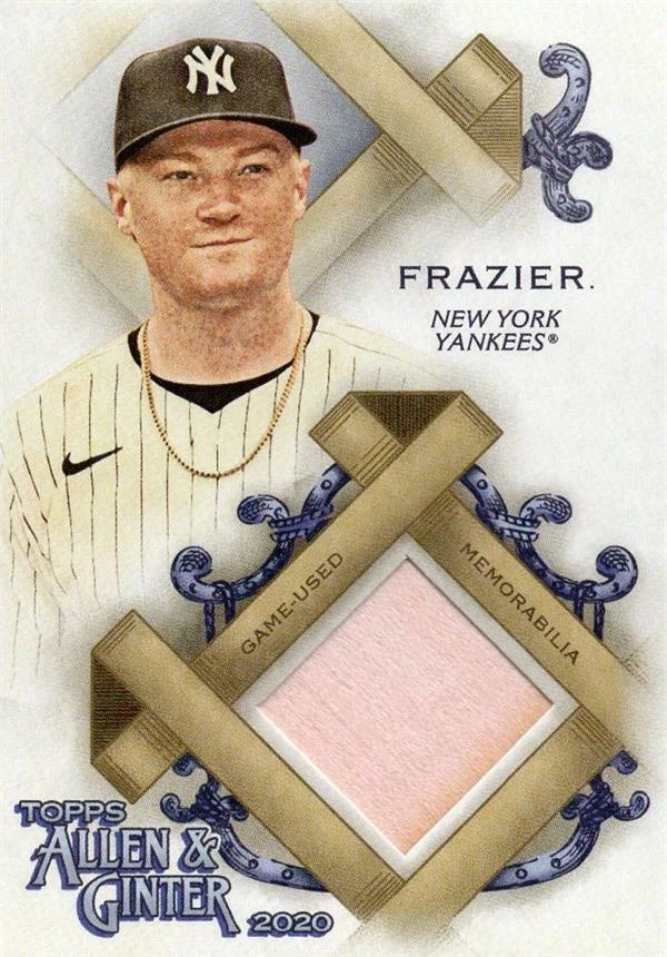 Clint Frazier relic bat patch baseball card 2020 Topps Allen & Ginter #FSRACF - Image 1 of 1