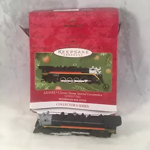 Hallmark Keepsake Ornament Lionel Chessie locomotiva speciale a vapore - Foto 1 di 5