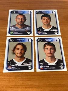 2010-11 UEFA Champions League Stickers Lot of 4 Tottenham stickers - Imagen 1 de 1