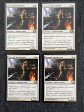 Veteran Swordsmith 4X NM M10 MTG Magic the gathering
