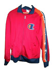Champion Life Men's Tricot Taping Track Jacket Cherry Pie Navy Blue Size M
