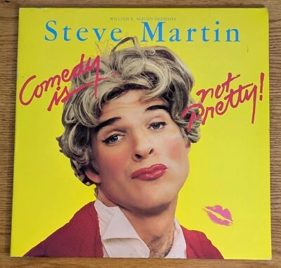 STEVE MARTIN – COMEDY IS NOT PRETTY - VINYL LP - BC - Image 1 of 2
