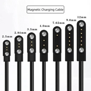 2-Pin Universal USB Data Charging Cable Magnetic Charger For Smart Watch 2.84mm - Picture 1 of 22